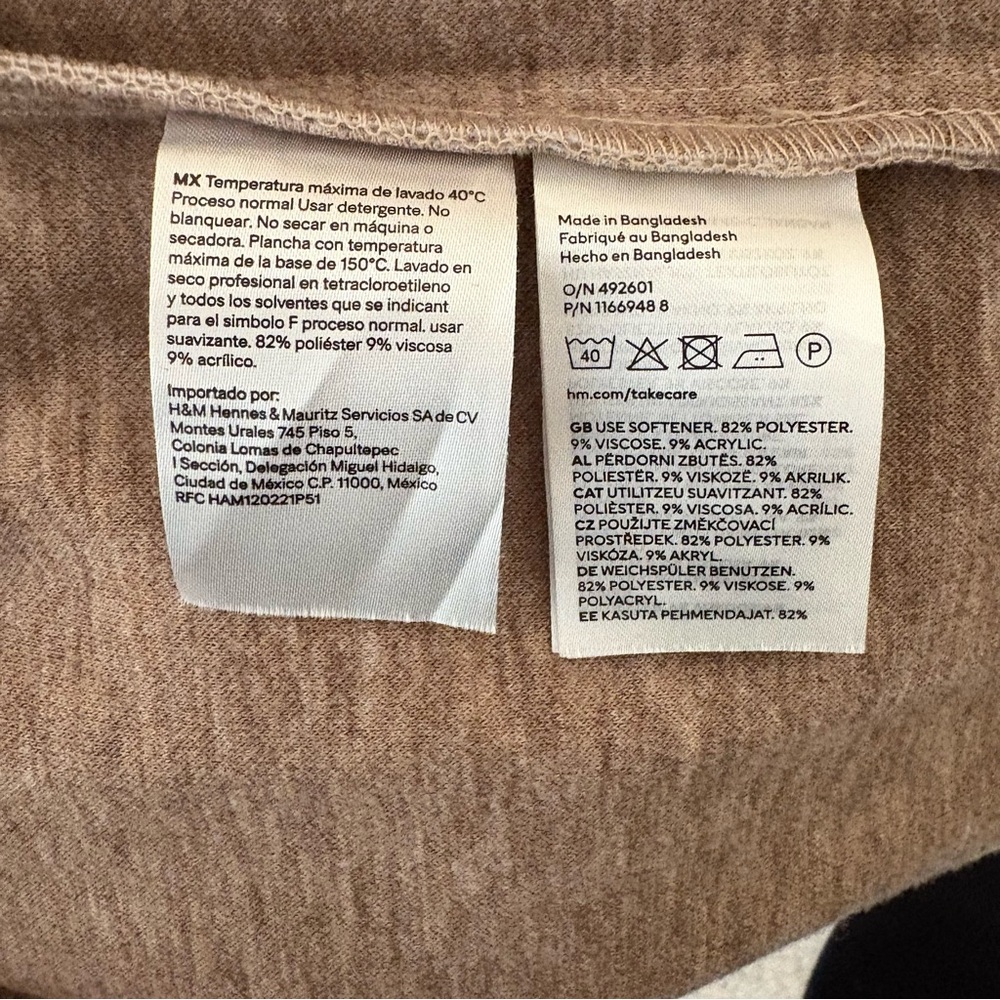 H&M Beige Oversized Jacket - Picture 6 of 8